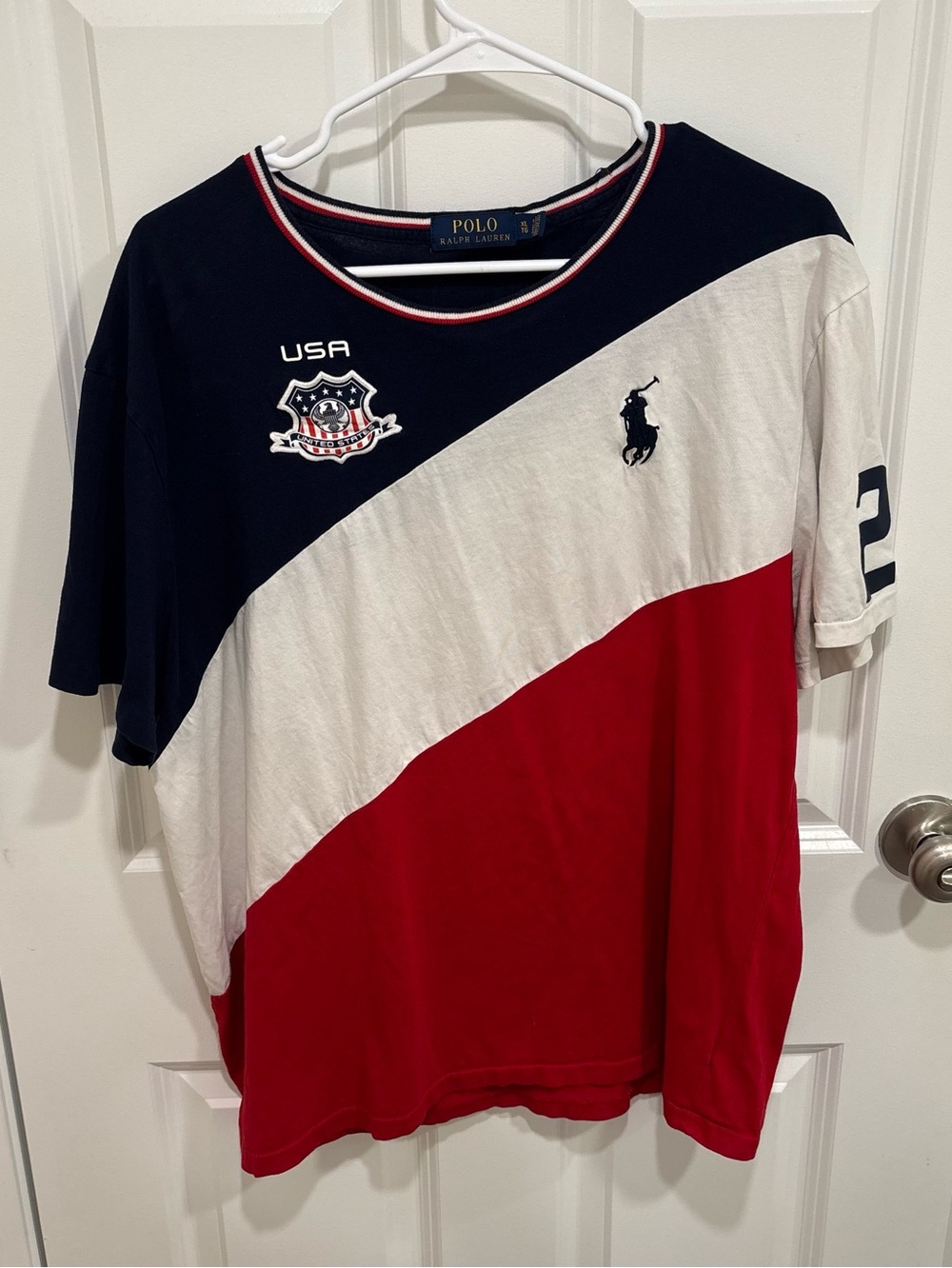 Polo Ralph Lauren T-Shirt Mens XL USA Olympics 2024